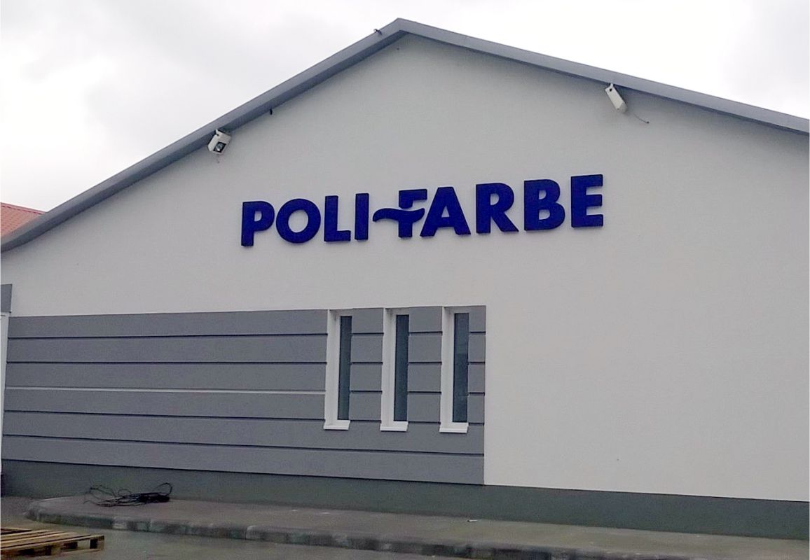 3D homlokzati felirat