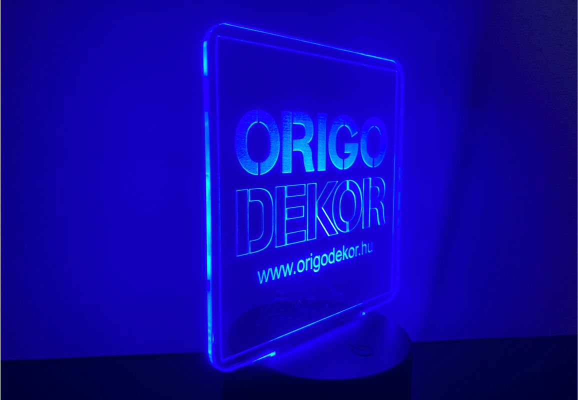 Élvilágított ledlámpa