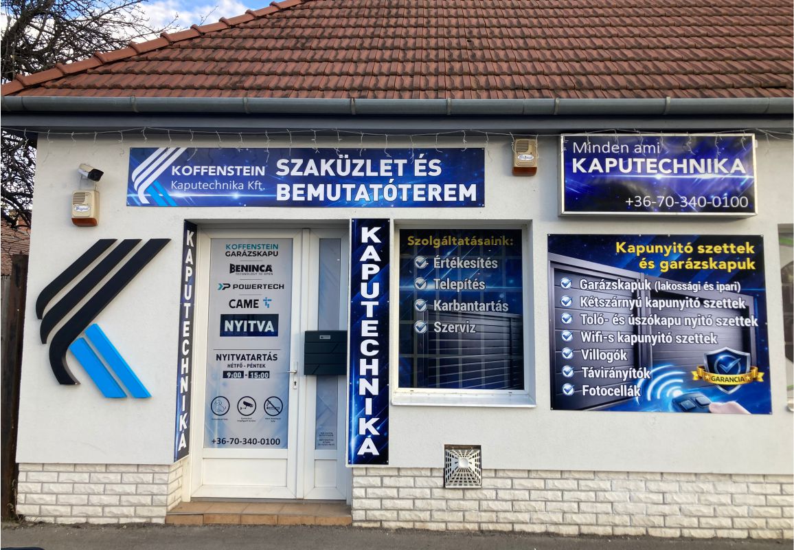 Üzletdekoráció Kecskeméten