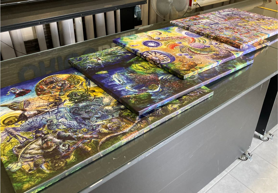 Egyrészes vászonképek