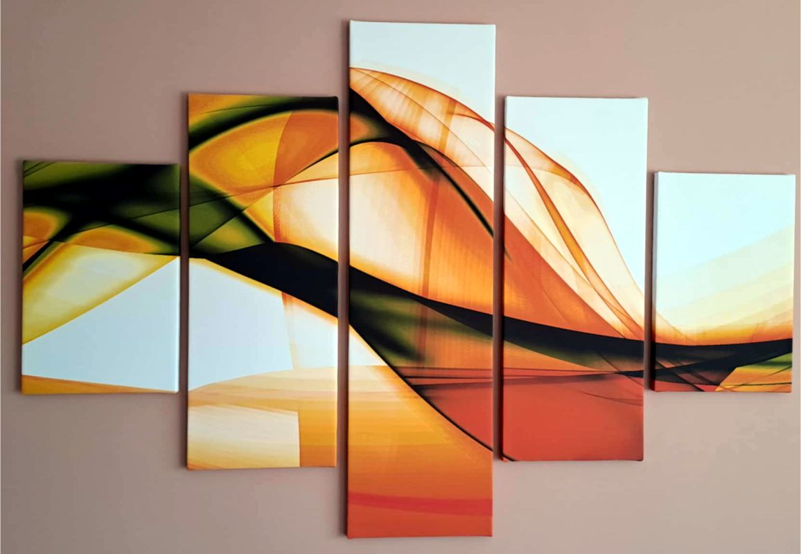5 részes vászonkép