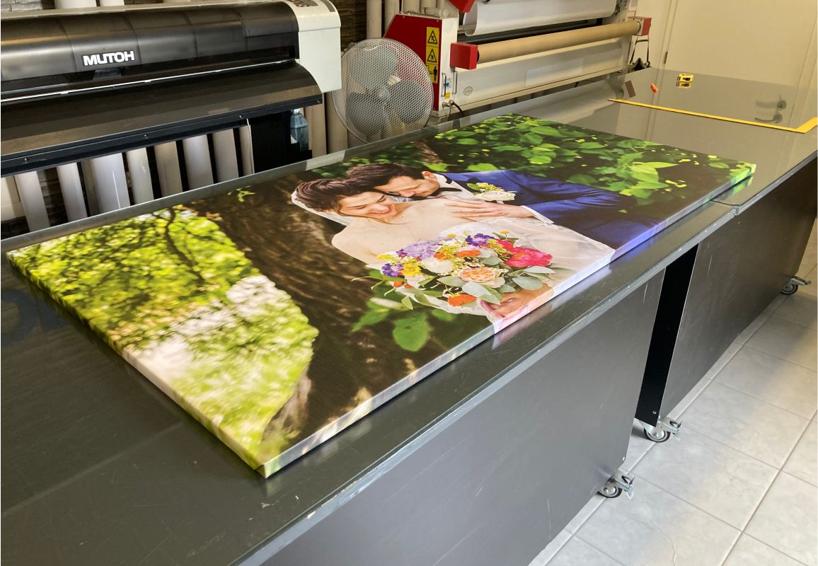 Esküvői vászonkép